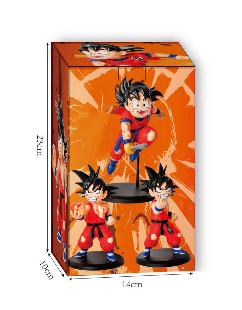 Dragon Ball FC Кид Гоку Двухцветный тренировочный костюм Фигурка Модель Коллекционная игрушка