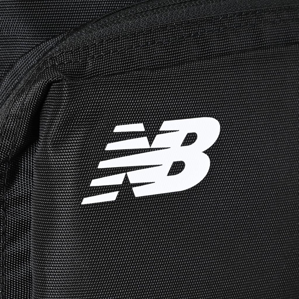 New Balance 30L Backpack Large Perfect for Club 30L A4 Size LAB55616 BKW OSZ Top-Loading (LAB55616) - Capacity, School, Activities, Black, Capacity,