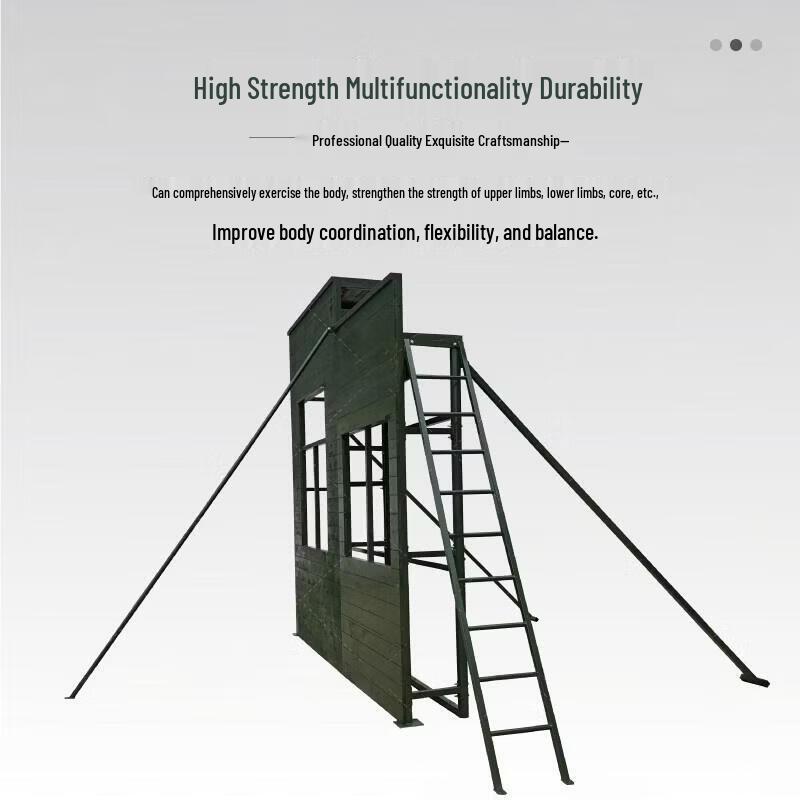 Outdoor Climbing Wall Training Platform