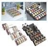 4 Layer Spice Drawer Organizer Adjustable Acrylic Spice Jars Rack Tray Expandable Seasoning Organizer Cabinet Kitchen Shelves