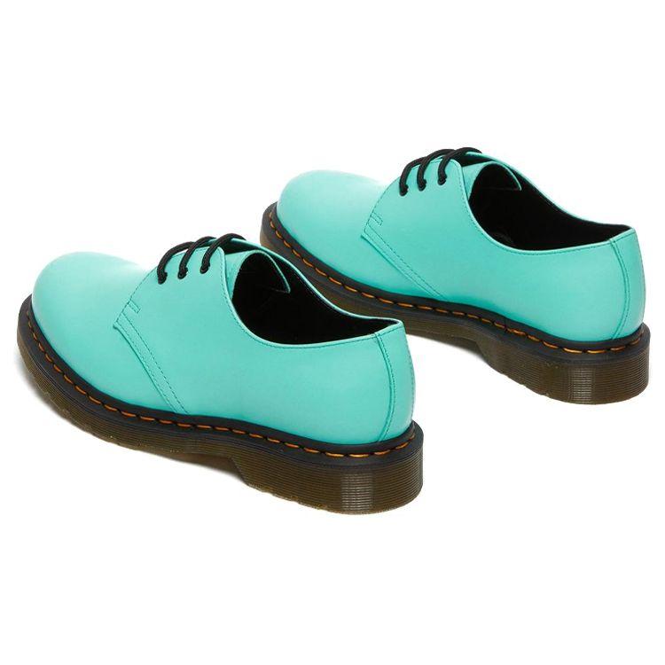 Dr. Martens 1461 Гладкие Повседневные Кожаные Туфли Мятно-Зеленые Мужские Туфли 26369983