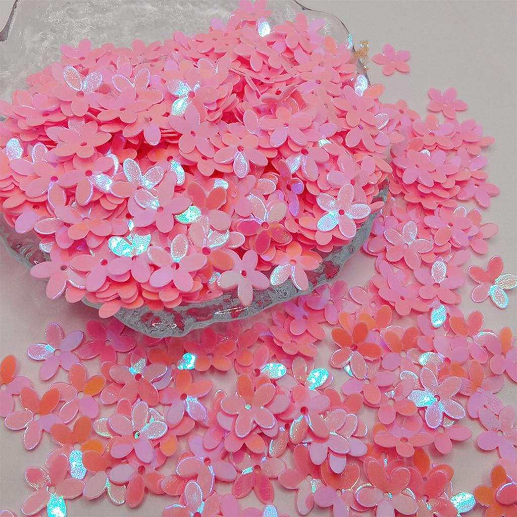 10 мм 10 г Пятилистный цветок в форме ПВХ смешанный расшитый блестками звезда блестки швейная одежда DIY украшения дома аксессуары ремесла