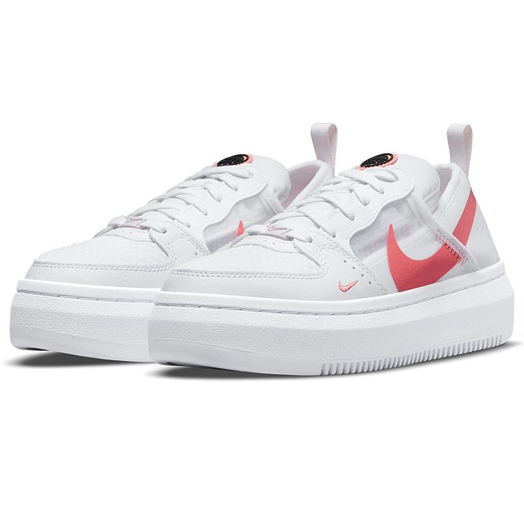 Nike Court Vision Alta TXT White Magic Ember Женские кроссовки Crimson-Bliss Light-Soft-Pink CW6536-101