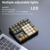 Wired Mechanical 33-Key Numeric Keypad With Multi-Color Lights Shaft Laptop Numeric Keyboard Accessories External Keyboard