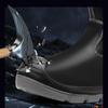 Puncture-Proof Work Boots Safety Steel Toe Shoes Men Mid-Calf Boots Men Safety Shoes Work Leather Protective Boots Waterproof