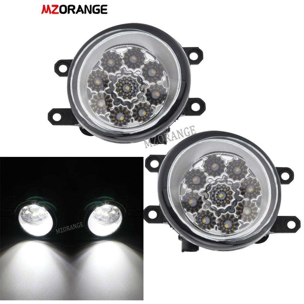 Противотуманные фары светодиодные для Lexus GS ES RX Противотуманные фары для Toyota Corolla Camry Verso S Avalon Avensis Ractis RAV4 Hilux C-HR Auris Yaris
