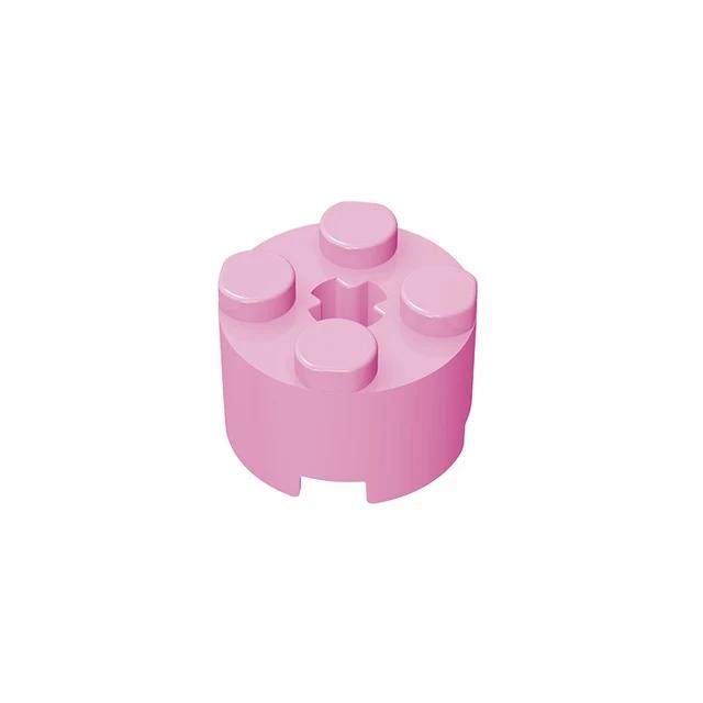 20 шт. Детали MOC 3941 6143 Кирпич Круглый 2x2 с Отверстием для Оси Совместимые Кирпичики DIY Сборка Строительные Блоки Частицы Детская Игрушка Подарок