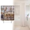Waterproof Peva Bathroom Curtain Animal Design Long Giraffe Zebra For Living Space