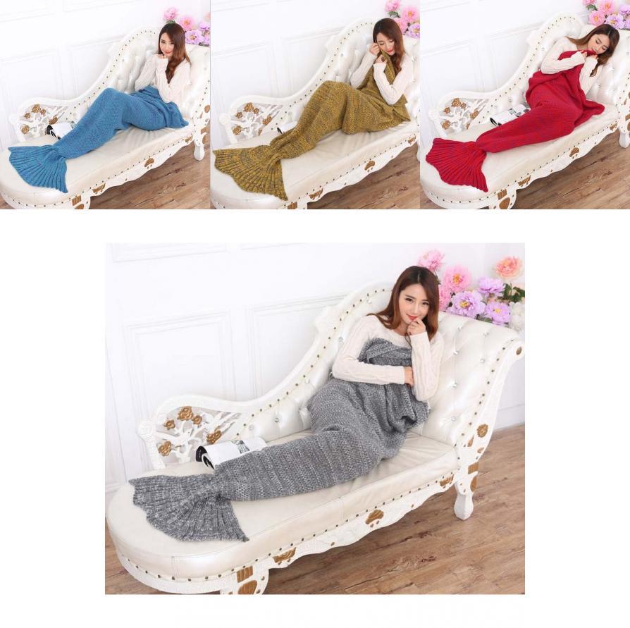 Mermaid Blanket With Unique Pattern For Home And Gift Giving