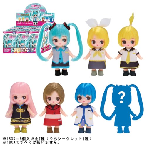 Takara Tomy Licca-chan Doll Petit Licca-chan Hatsune Miku Collection BOX Dress-up Pretend Play Toy for ages 3 and up