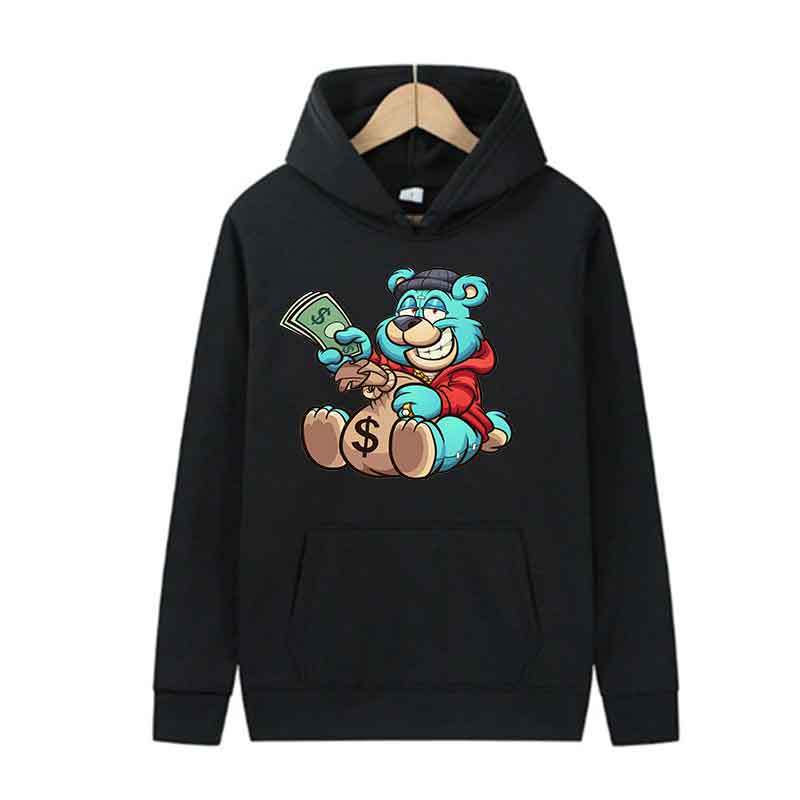 Мужская и женская теплая толстовка Повседневная уличная одежда Пуловеры Спорт Фитнес Толстовки с карманами Модные тренды Унисекс Одежда Y2K