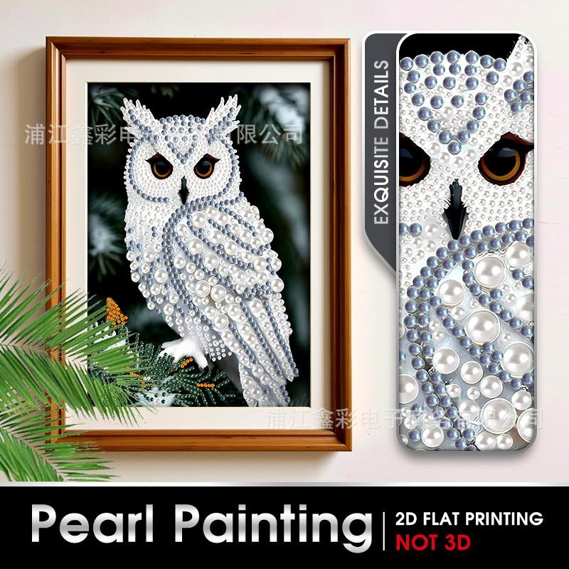 30x40CM Pearl Painting DIY Kit Modern Unframed Wall Art Home Decor