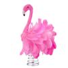 Верхушка для рождественской елки в виде фламинго, мягкое украшение для дома, подарок на зимнюю праздничную вечеринку