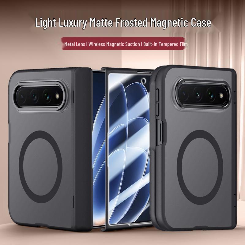 Магнитный матовый противоударный чехол Xiaomi 18-Fold – Складной, простой, защита от падений