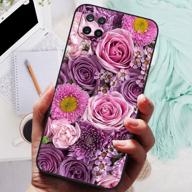 Для Samsung Galaxy A12 Чехол Силиконовый Роскошный Кот Мраморный Мягкий Бампер Чехол для Samsung Galaxy M12 A12 Защитные Чехлы A M 12
