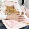 Hair-Resistant Pet Carrier Apron Anti Scratch Cat Hug Blanket Pet Sleeping Bag  Vet Visit