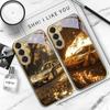 Золотой роскошный спортивный автомобиль Для Samsung Galaxy S26 S20 FE S21 S22 S23 Plus S24 Ultra S25Ultra S21+  S22Plus Золотой стеклянный чехол для телефона
