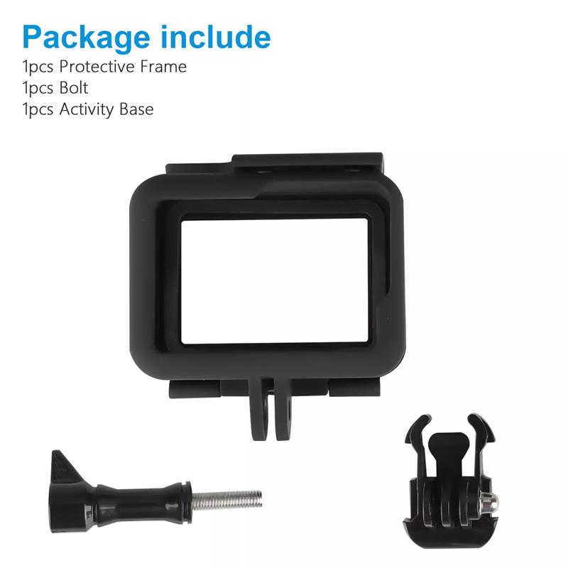 Защитный чехол-рамка для экшн-камеры Gopro Hero 7 6 5 Black Border Cover Camcorder Housing Mount Camera Accessories