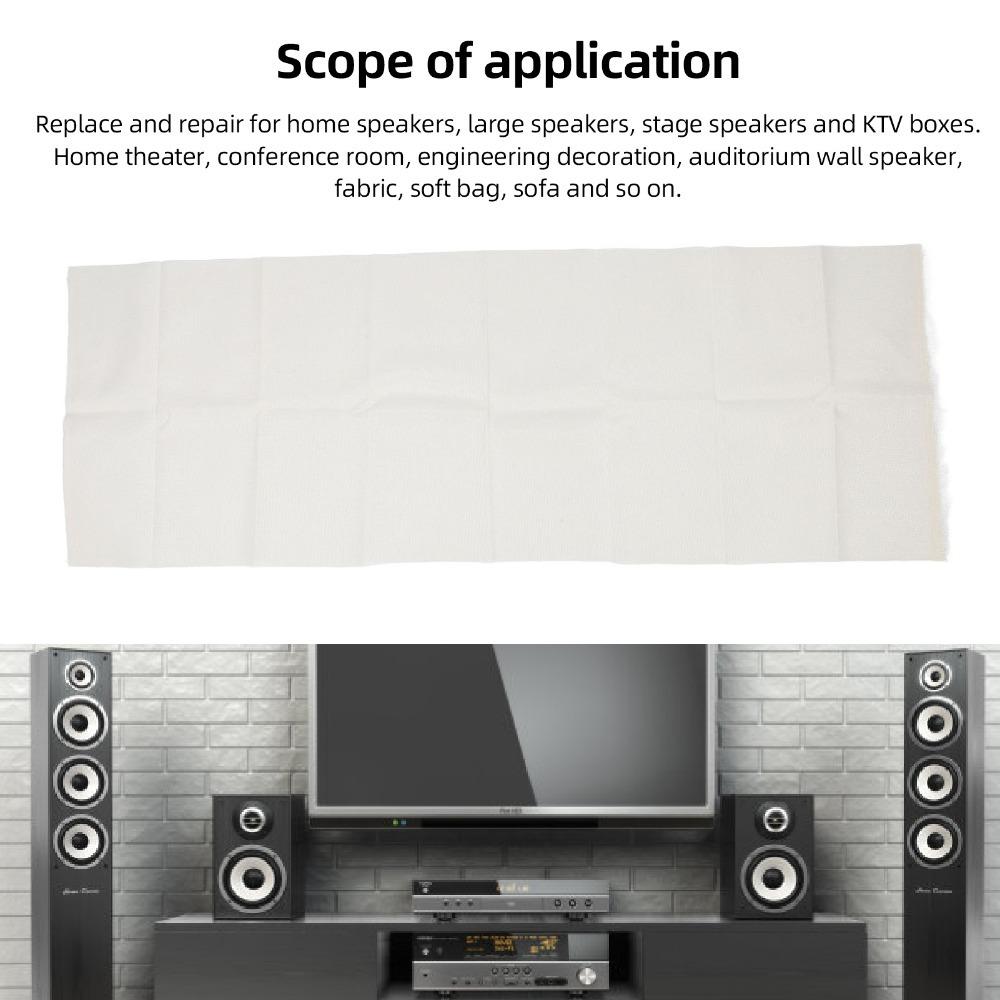 150x50cm Single Layer Speaker Grill Cloth Retro Style Speaker Mesh Grill Fabric Vintage Speakers