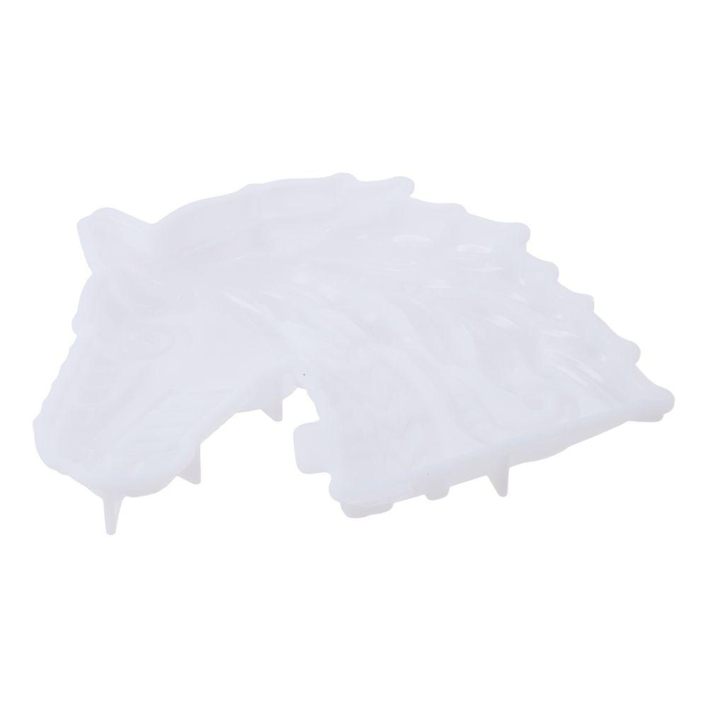 Силиконовые 3D формы для животных в виде лошадиной головы, 3D формы для лошадиной головы из смолы для украшения двора