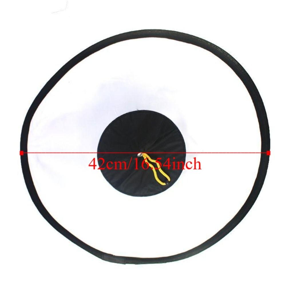 Round Cone Camera Diffuser Reflector Folding Flash Diffuser Portable Softbox Diffuser For Portrait