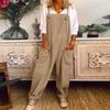 Womens Plus Size Overalls Casual Loose Dungarees Romper Baggy Playsuit Jumpsuit