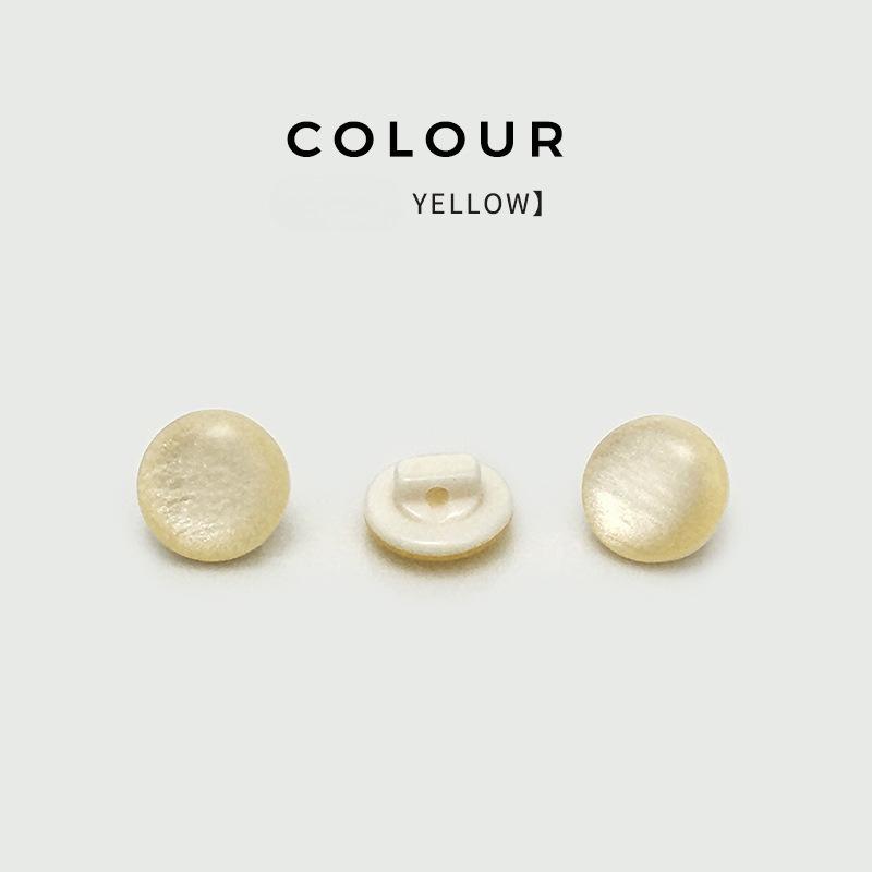 Перламутровые пуговицы из смолы Женское шифоновое кружевное платье Маленькие пуговицы Круглые пуговицы для рубашки Пуговицы для детского кардигана