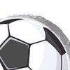 Soccer Pinata Pull String Soccer Ball Pinata with Stick Blindfold Confetti Sports