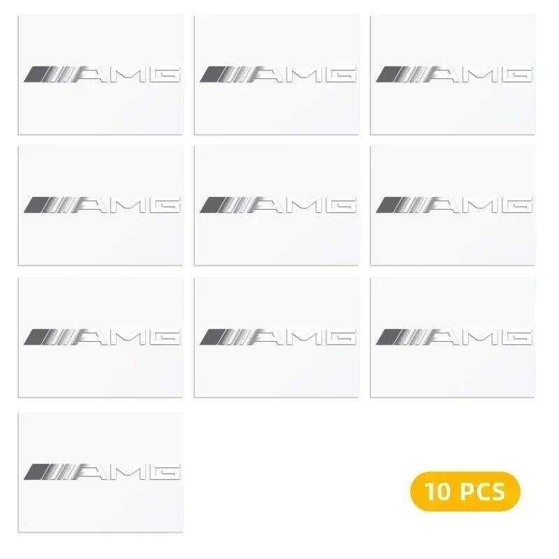 3D Metal Car Emblem Logo Decorative Stickers Badge Decal Interior Styling For Mercedes Benz W211 W204 W210 CLA GLA Accessories
