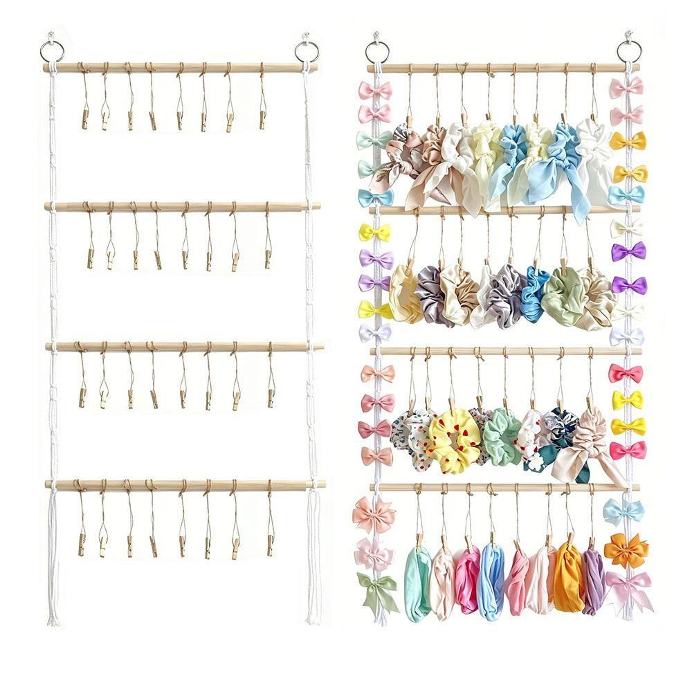 Creative Hair Clip Storage Rack Boho Style Headband Organizer Household Use