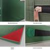 OEINGOEING Утолщенный гимнастический коврик для акробатики и прыжков