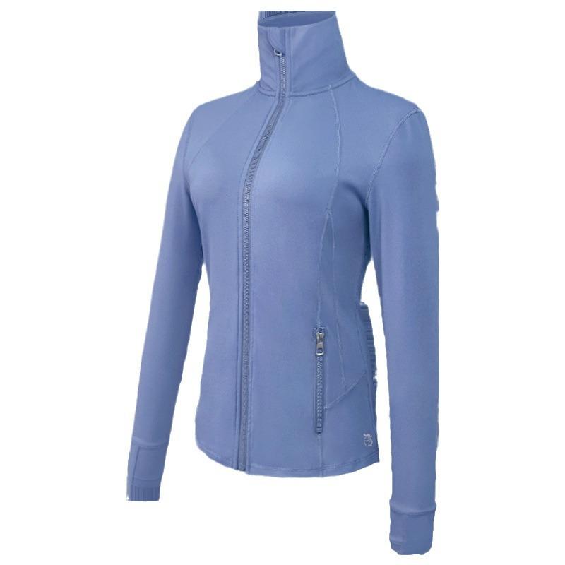 Плюс размер весенне-осенняя одежда для йоги, куртка, женская быстросохнущая одежда для фитнеса и бега, свободная спортивная одежда с длинными рукавами, топы