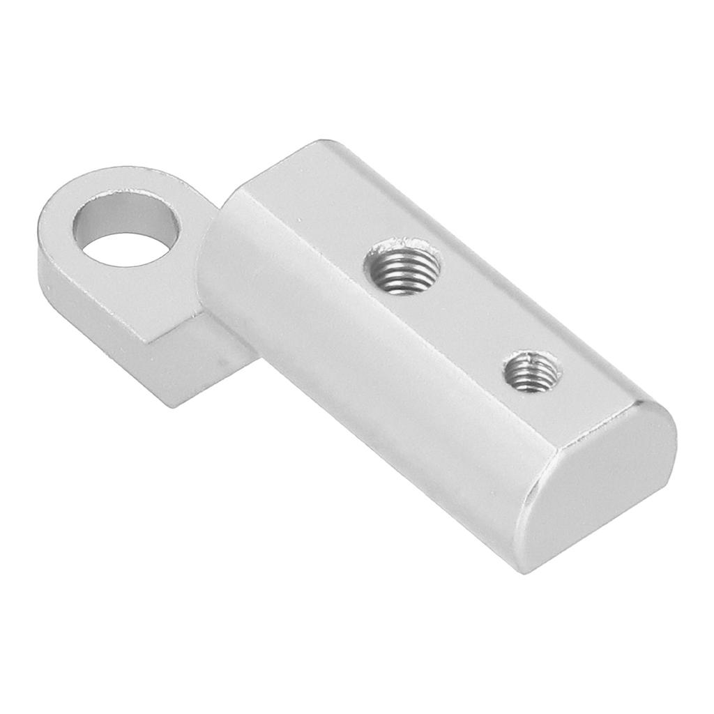 Кронштейн-удлинитель зеркала заднего вида мотоцикла из алюминиевого сплава для электрических горных велосипедов, серебристый