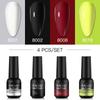 Nailiwind 8 мл 4 шт. Набор гелей для ногтей Soak Off UV Gel Polish Set Гибридные лаки Гель-лак для ногтей Маникюрный набор