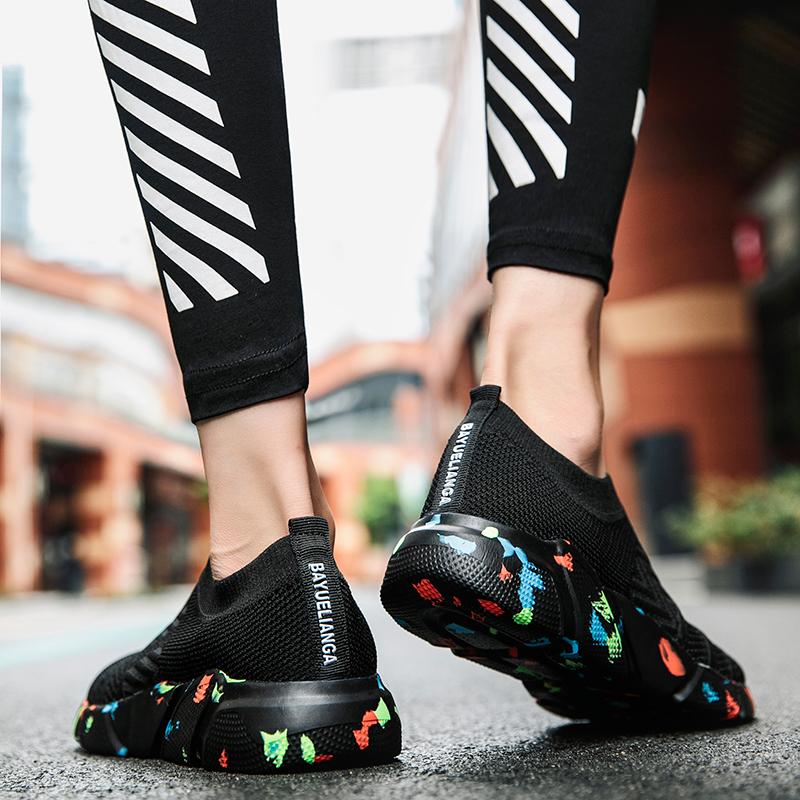 Большой размер, противоскользящие, износостойкие, дышащие, модные носки, уличная спортивная обувь, повседневная обувь, одна нога