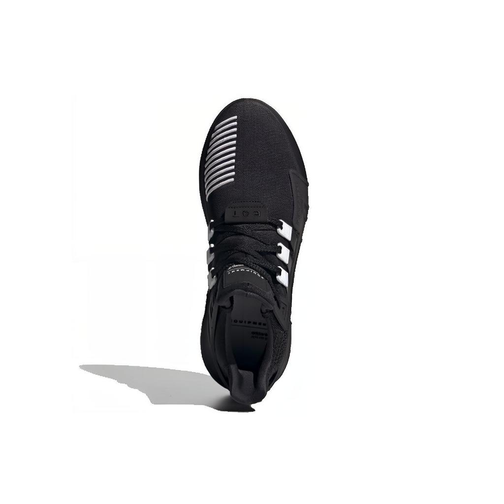 Adidas Оригинальные Eqt Bask Adv Тканевые Спортивные Универсальные Дышащие Нескользящие Низкие Повседневные Кроссовки Унисекс Черный Белый FZ0043