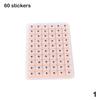 60/300 Stickers Ear Point Stickers Ear Pressure Stickers Acupuncture Seed Bead Ear Stickers Massage Ear Sticker