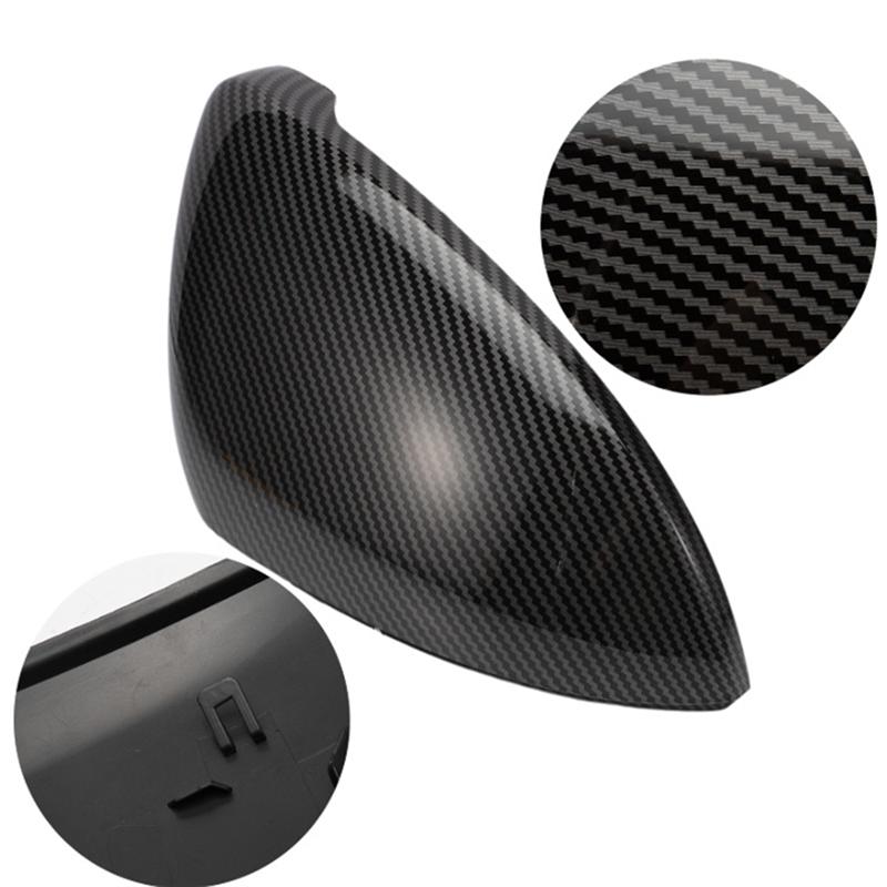 Накладки на зеркала заднего вида для Golf 7 2014-2018 5G0 857 537 E 5G0 857 538 E Наружные накладки на зеркала заднего вида