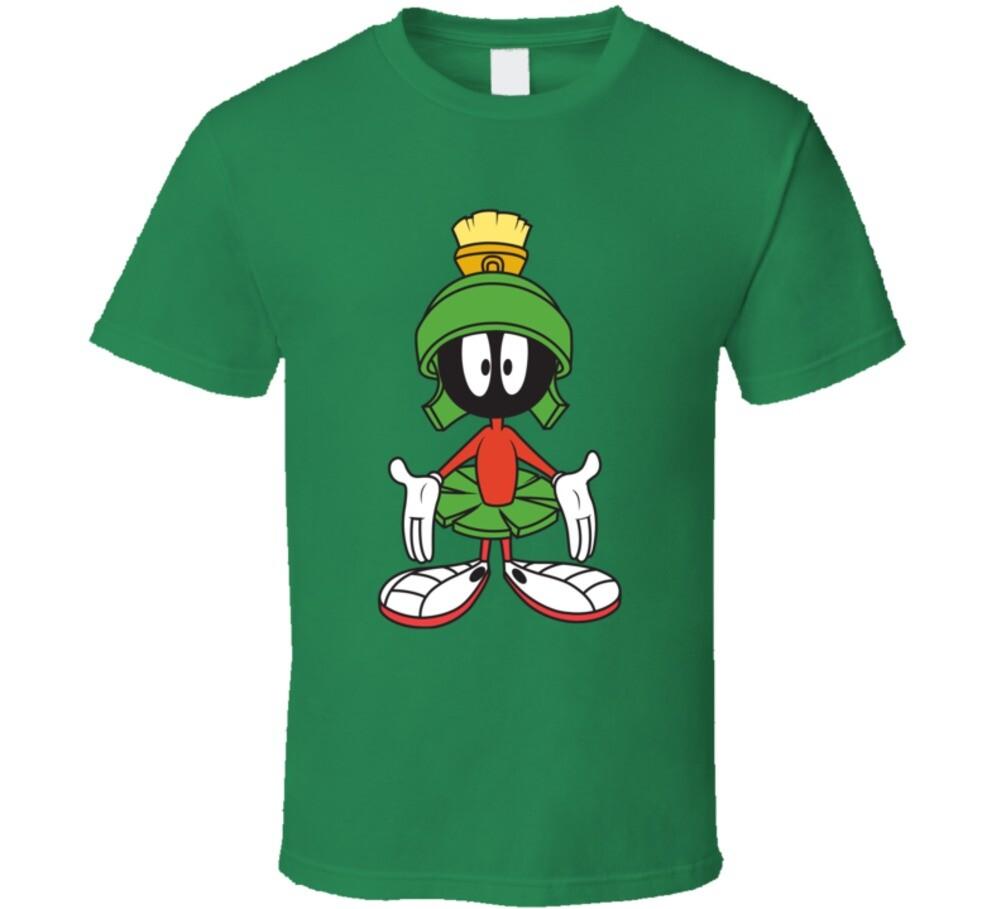 Marvin The Martian Character T Shirt Mens Womens Tees Top