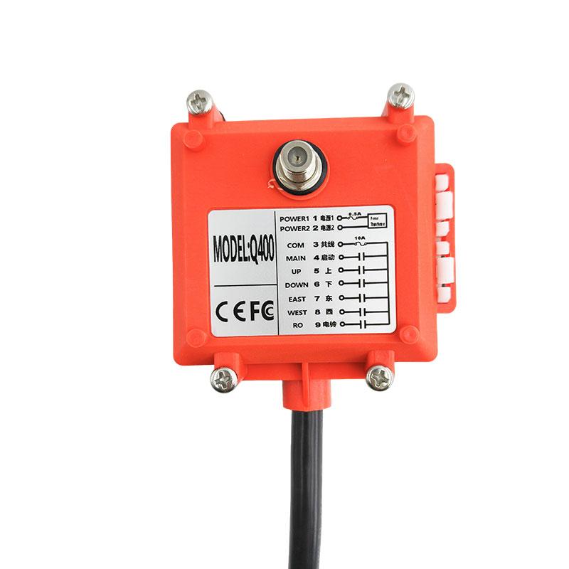 New Q400 4 Buttons Single Speed Industrial Wireless Radio Crane Remote Control Switches Winches Hoist Track Crane Lift Control