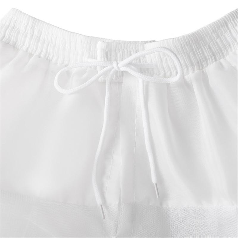 Слип для свадебного платья со структурированными тюлевыми слоями, дышащая А-силуэтная подъюбник для свадебных платьев, подъюбник без косточек 95 см