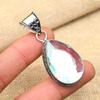 Mystic Topaz Gemstone Handmade 925 Solid Sterling Silver Jewelry Pretty Pendant