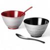 Set of 2 PET Urethane Dishwasher and Microwave Made In Japan J-kitchens Bowls, (Resin)/ABS, Coating, Safe, PID-529128,