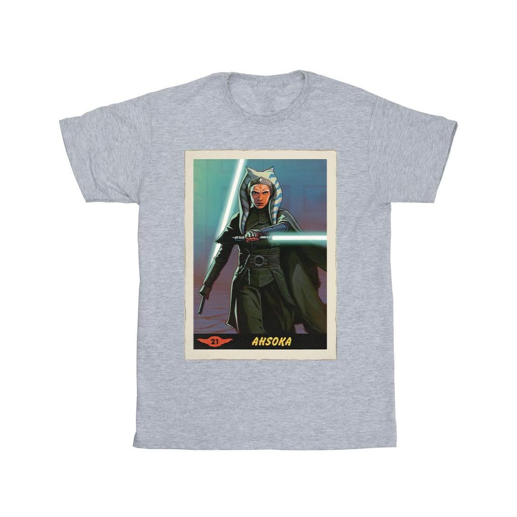 STAR WARS Mens The Mandalorian Ahsoka T-Shirt