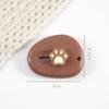 1 Piece Mini Cartoon Utility Knife Beige Coffee Color Bear Cat Paw Rabbit Box Cutter for Student Potable Scrapbook Paper Cutter