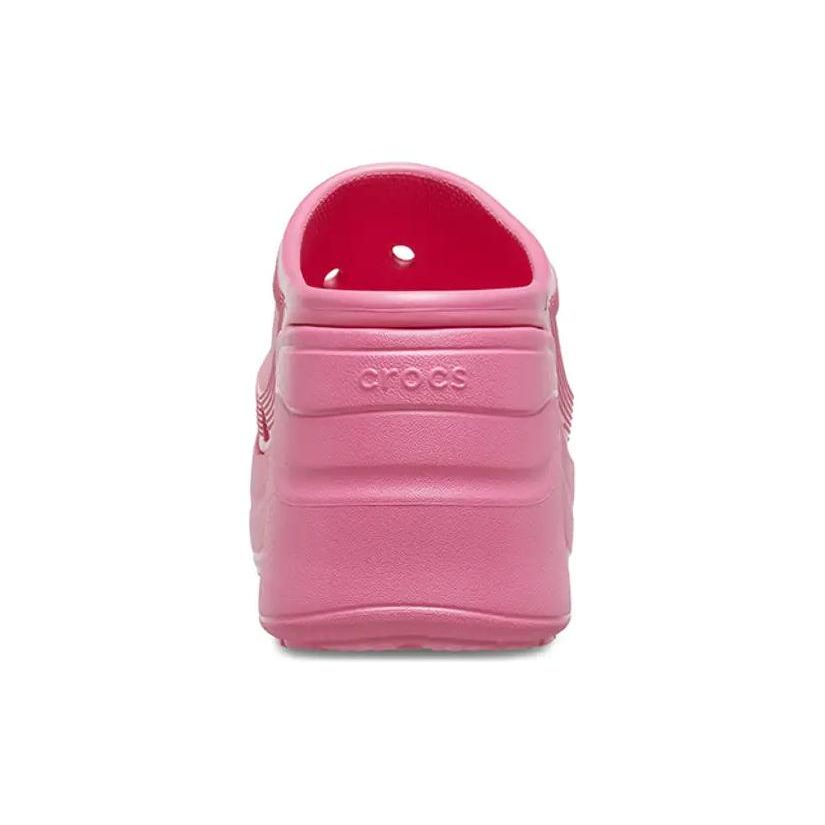 Crocs Mermaid Sandals Barbie Solid Color Beach Sandals Women Sandals Bright-Pink 208547-6VZ