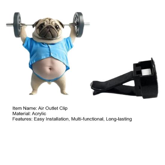 Автомобильный зажим для воздуховода, освежитель воздуха для собак, зажимы для духов, акриловое украшение для салона автомобиля