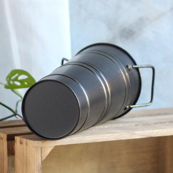 Decorative Umbrella Stand Retro Style Iron Art Flower Bucket Multipurpose Indoor Umbrellas Canes Organizer Entryway Organizer