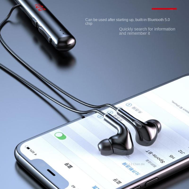 Новая подвесная шейная Bluetooth-гарнитура 5.0 позволяет вставлять карту и отображать стереобеспроводную Bluetooth-гарнитуру, сверхдлинный режим ожидания