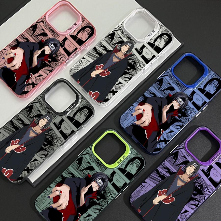 Soft Shell Phone Case for iPhone 11 12 13 Pro Max 16e 14 15 16 Plus Anime Narutos Cool